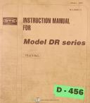 Daihen-Daihen DR Series, Robot instructions Teaching Functions Manual 1998-DR-DR Series-01